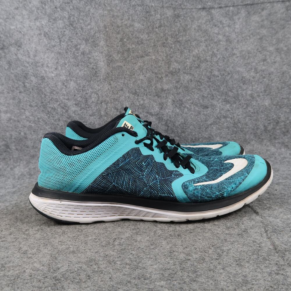 Nike Shoes Womens 8.5 Athletic Trainer FS Lite Run 3 Running Sneaker Sport Blue